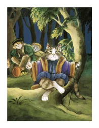 イラストは『Shakespeare Cats』より：ポスターブック（2016年出版）