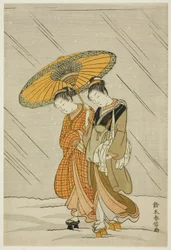 銭湯帰りの雪