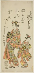 The Actor Segawa Kikunojo II as the courtesan Umegae in the play "Hiragana Seisuiki," performed at the Ichimura Theater in the first month, 1764   1285000   ja       japanese Successfully Translated  Original: Erntezeit Translat: Erntezeit 1346587 ja japan