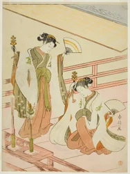 巫女お初とお波の舞