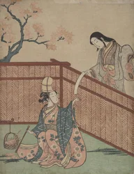 もみじの火で燗酒。