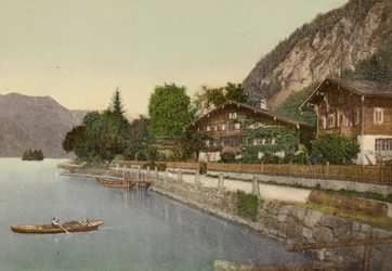 Berner Oberland: Iseltwald (カラー写真)
