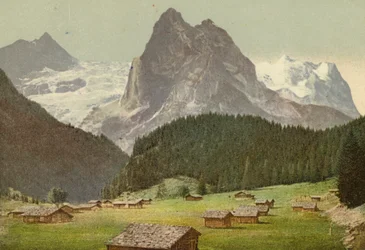 Berner Oberland: Rosenlaui (カラー写真)
