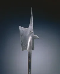 ハルバード、c.1480-1500（鋼と木）