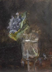 花瓶に挿されたスミレの花束（1882年）