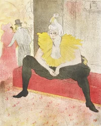 『座る道化女（チャ・ウ・カオ嬢）』（1896年）
