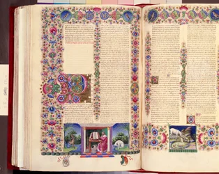 ローマ人への聖パウロの手紙、「Bible de Borso d
