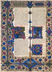 Taddeo Crivelli (1425-1479)らが彩色したBorso d