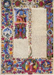 Taddeo Crivelli (1425-1479)らによって彩色されたBorso d