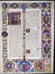 Taddeo Crivelli (1425-1479)らが彩色したBorso d