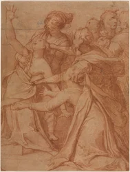 聖フィリップ・ベニッツィの奇跡: 悪魔の女の癒し