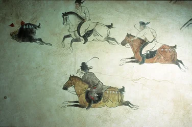 張太子の墓、唐時代の神龍2年、618-907年