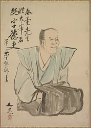 Shundai Dazaiの想像上の肖像画