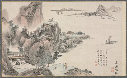 小湘江八景の一つ