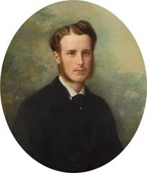 ホンの肖像画。 ジェラルド・ブリッジマン、1866～88年頃（キャンバスに油彩）