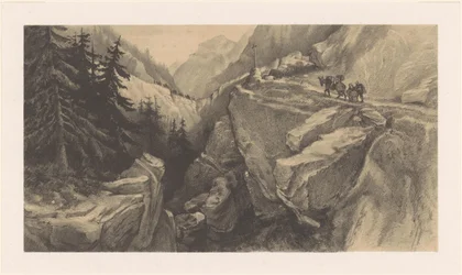 山の風景