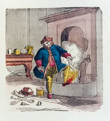 セントニコラスからの訪問、1840年代のカラーリソ写真