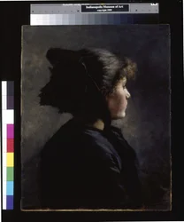 Garota de Munique (óleo sobre tela)