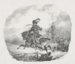 帝国衛兵の軽砲兵将校（Light Artillery Officer of the Imperial Guard）