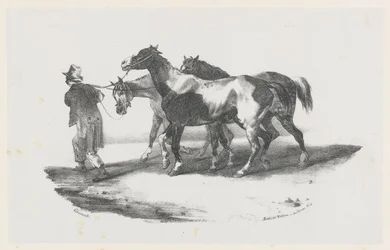 屠殺場へ連れて行かれる三頭の馬（Three Horses Being Led to the Slaughterhouse）