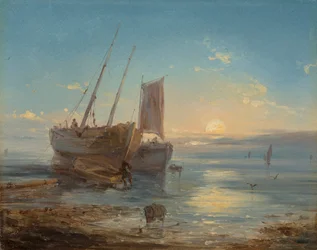 Boote am Strand bei Ebbe   1342952   ja       japanese Successfully Translated  Original: Last Judgement Translat: 最後の審判