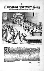 王との宴会、1606