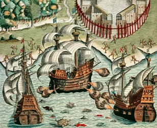 ブットゥガル沖でのフランス人とポルトガル人の戦い