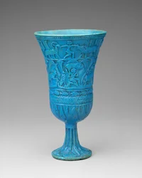 ロティフォーム・チャリス、紀元前945〜664年前（ファイエンス）