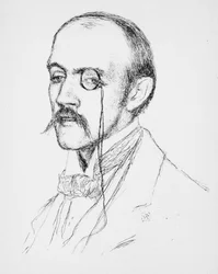 アンリ・ド・レニエの肖像、c。 1898