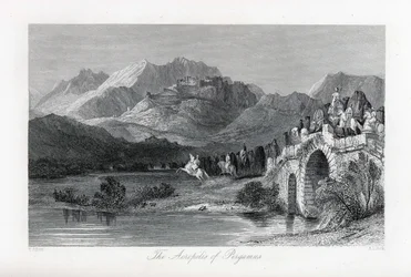 ペルガモンのアクロポリス、1882