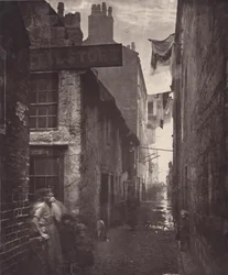 オールド・ヴェンネル、オフ・ハイ・ストリート、1868-1871年（写真）