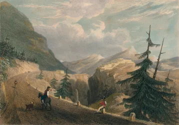 1827年、ブラマンテ近郊のフォートレセイヨン。