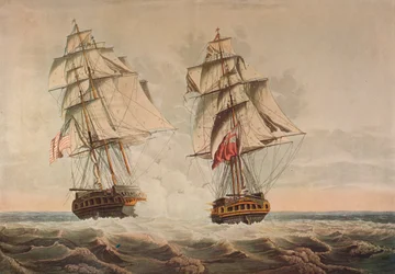 大統領の捕獲、c1815