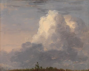 雲、約1838。
