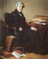ジュール・ミシュレ（1798-1874）の肖像