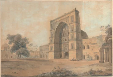 スルタン・フセイン・シェルキによって建てられたフアンポレのモスク | 1789年12月撮影