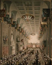 1837年11月9日、ロンドン市長の日に行われたロンドン公団による女王陛下へのロイヤルバンケット