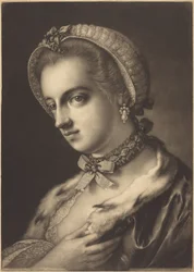 イギリスの美女の想像上の肖像