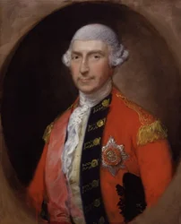 ジェフリー・アマースト（1717-1797）野戦元帥の肖像画