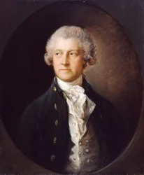 ブリストル司教ルイス・バゴーの肖像 1740～1802年。