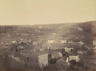 ホーンズデール、セクション3、デル＆ハドソン運河社、c.1863-1865年（写真）