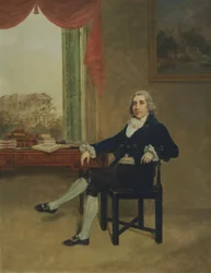 トマス・グラハム（1748-1843）バルゴワンのリネドック男爵、1790年頃（キャンバスに油彩）