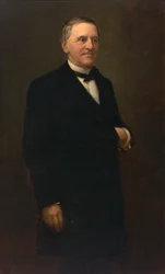 サミュエル・ジョーンズ・ティルデン、c。 1870年。