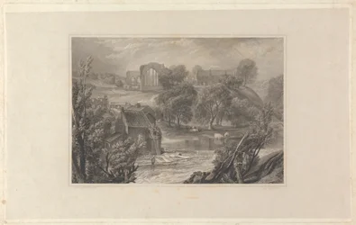 バーナード城近くのエッグルストーン修道院