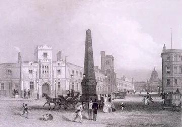 貧しい盲学校とベツレヘム病院、c1851-55。