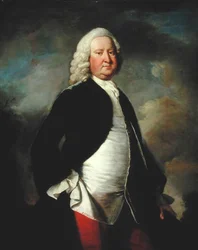 第3男爵ワトキン・ウィリアムス・ウィン卿（1692-1749）の肖像（油彩・キャンバス）