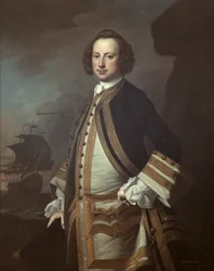 サー・ジョージ・ポコック（1706-92年）、1760年