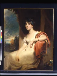 Senhorita Harriet Clements (óleo sobre tela)