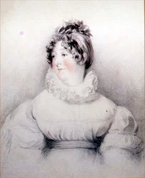 ロンドンデリー侯爵夫人アメリア・アンの肖像