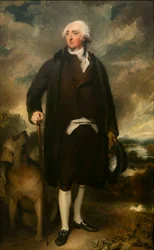 ジョン・ハンターの肖像、1789～1790年。